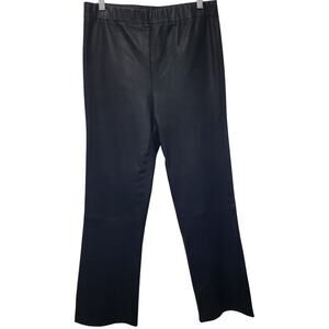 NWT Walter Baker Leather Lori Pant Style WB2800 Black Women's Size XL